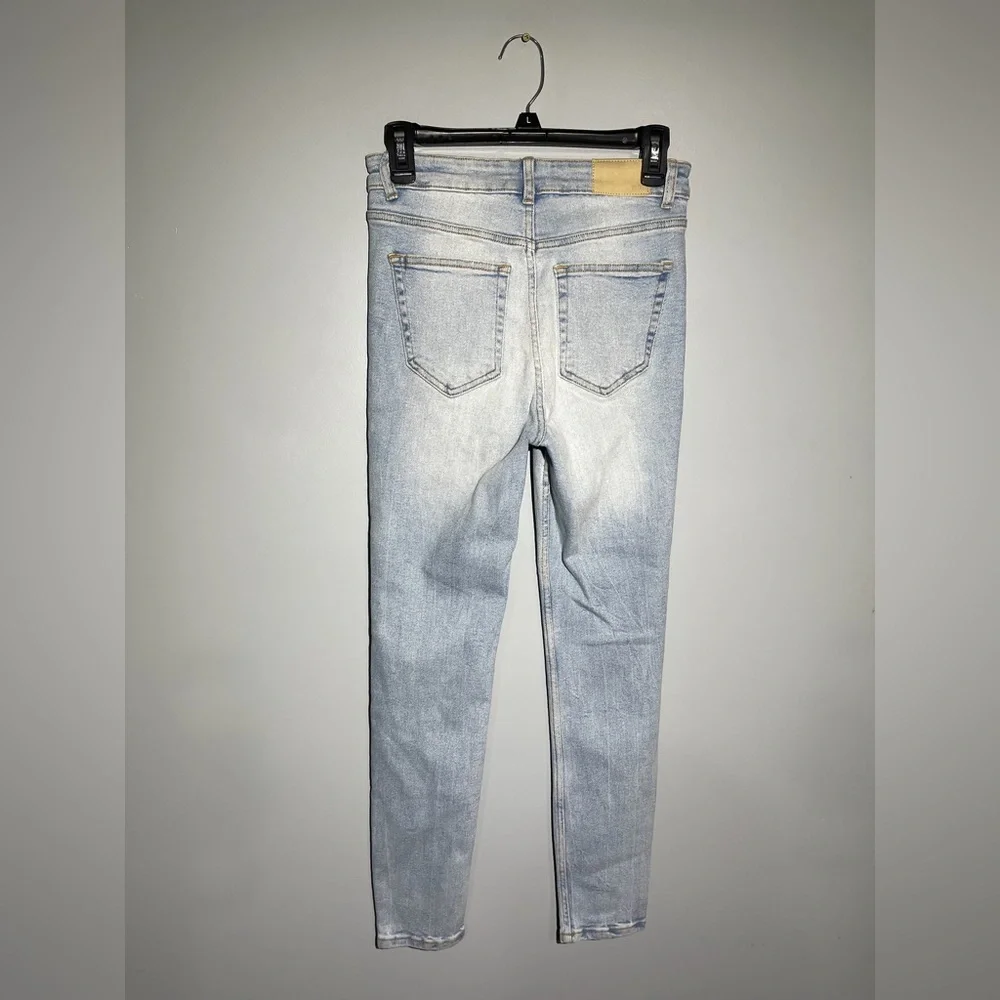 Zara Light Blue Skinny Jeans for Women‎